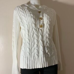 Style & Co. Oversized Hoodie Sweater